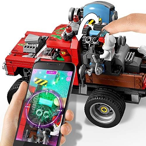 Hidden Side El Fuego’s Stunt Truck 70421 Building Kit, Ghost Playset for 8+ Year Old Boys and Girls, Interactive Augmented Reality Playset, New 2019 (428 Pieces)