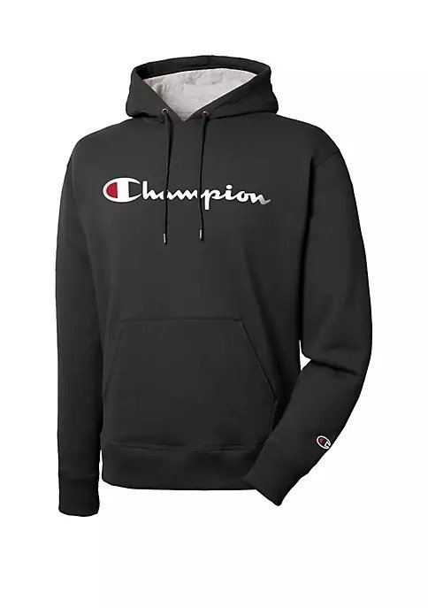 Graphic Logo Hooded Pullover