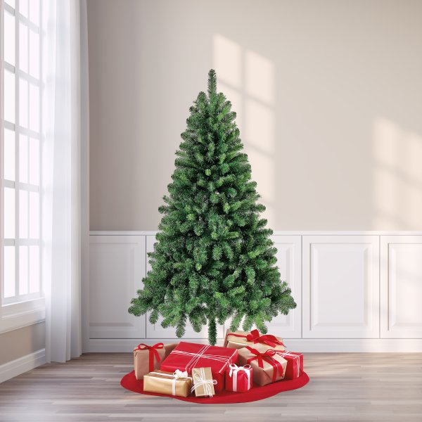 Non-Lit Incandescent Blue Jackson Spruce Artificial Christmas Tree 6.5'
