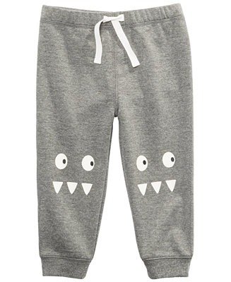 Baby Boys Monster Jogger Pants, Created for Macy's