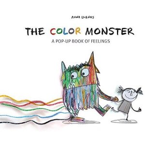 彩色小怪兽(The Color Monster: A Pop-Up Book of Feelings) 立体书 让孩子认识和管理情绪