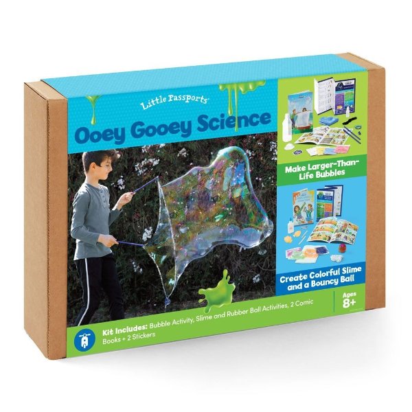 Ooey Gooey Games: Slime & Big Bubbles | Little Passports