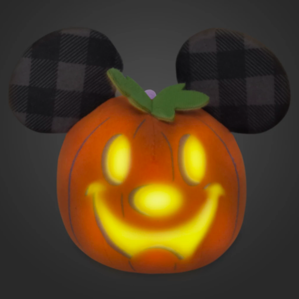 Mickey Mouse Jack-o'-Lantern Halloween Light-Up Plush | shopDisney