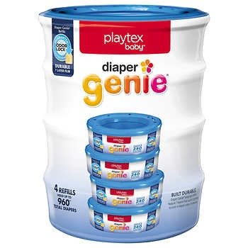 Baby Diaper Genie Refills, 960-count