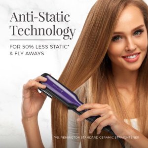 Flat Iron with Anti-Static Hair Straightener @ Walmart