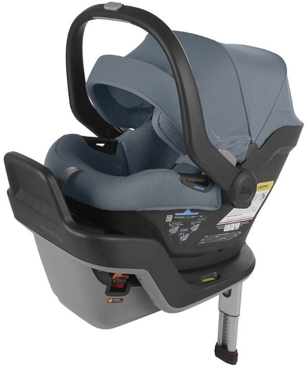 MESA MAX Infant Car Seat with Load Leg and Anti-Rebound Bar - Gregory (Blue Melange / Merino Wool)