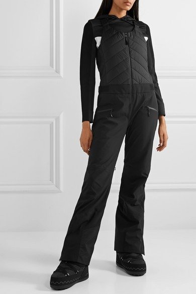 Caila 2 hooded quilted ski suit