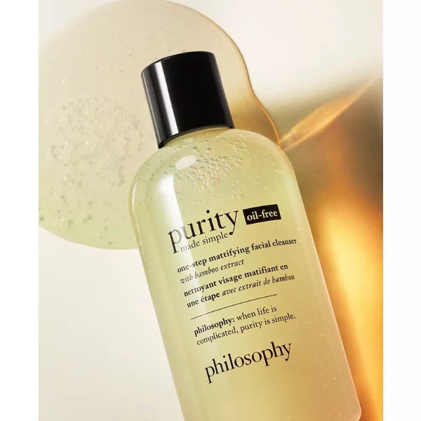Purity Made Simple Oil-Free One-Step Mattifying Facial Cleanser, 8-oz.