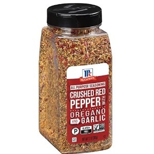 McCormick Crushed Red Pepper with Oregano and Garlic All Purpose Seasoning, 12 oz