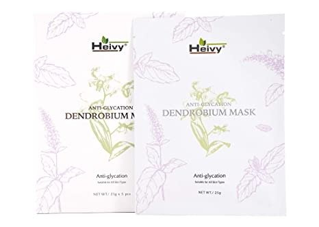 Anti Glycation mask (5 sheets) Long-lasting Hydration Facial Mask Potent Antioxidant Properties (3 packs)