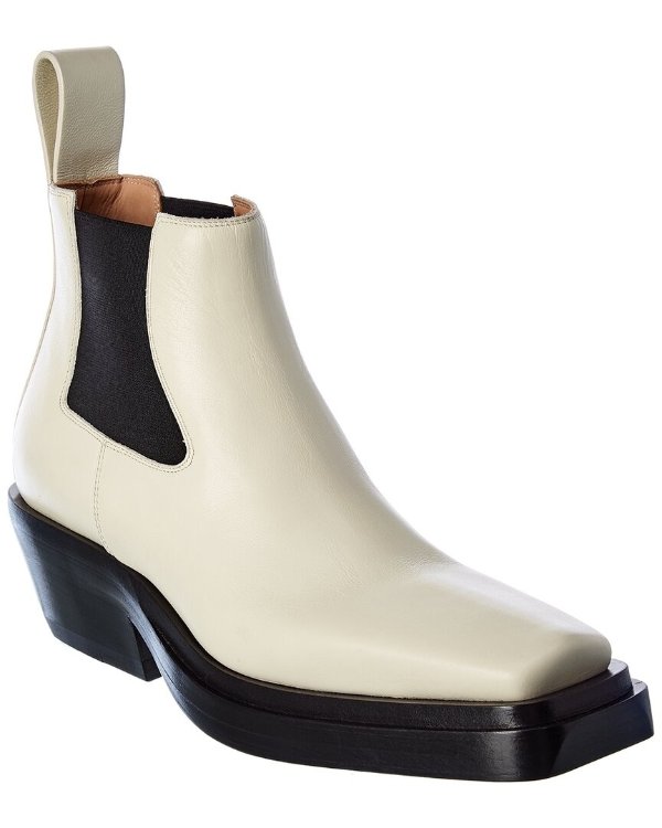 The Lean Leather Bootie