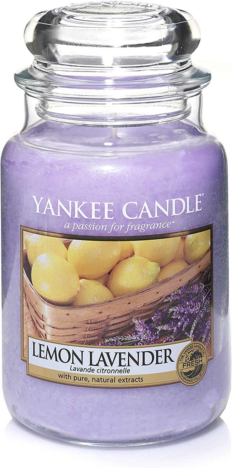 Yankee 蜡烛大罐蜡烛柠檬薰衣草