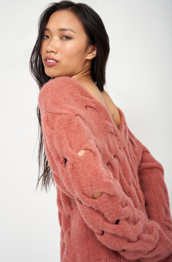Aaliyah V-Neck Sweater