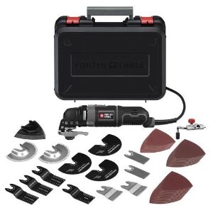 PORTER-CABLE PCE605K52 3-Amp Oscillating Multi-Tool Kit with 52 Accessories