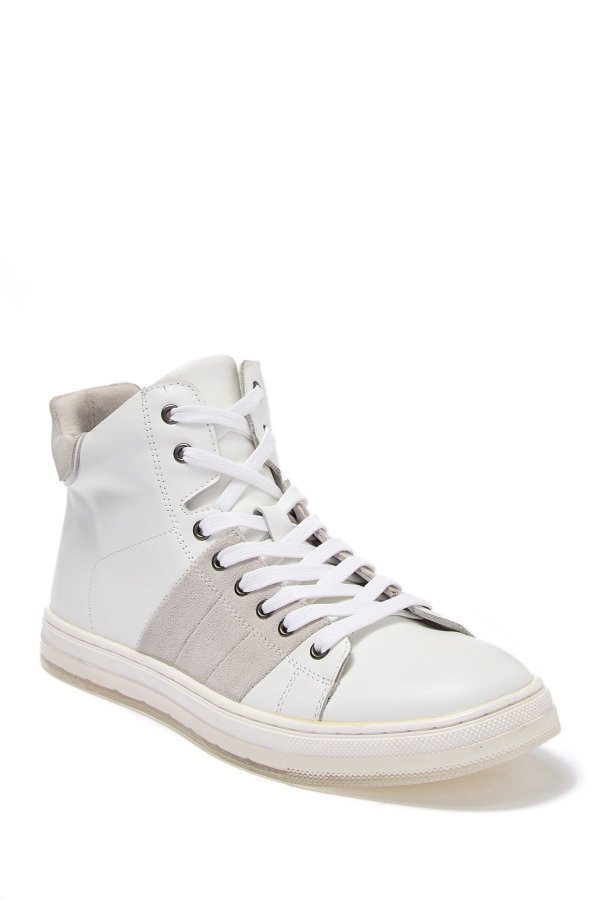 Teddy Leather & Suede Mid Sneaker