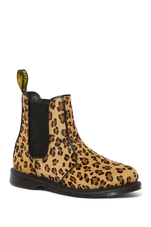 Flora Leopard 切尔西靴