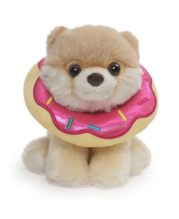 Boo Worlds Cutest Dog Itty Bitty Boo Donut Plush Stuffed Animal, 5"