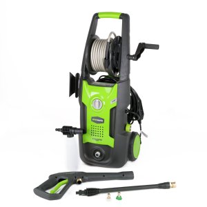 Greenworks GPW1702 1700 PSI 13 Amp 1.2 GPM Pressure Washer with Hose Reel