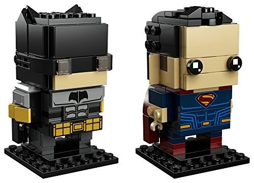 BrickHeadz Tactical Batman and Superman 41610 Building Kit (209 Piece) (Amazon Exclusive)