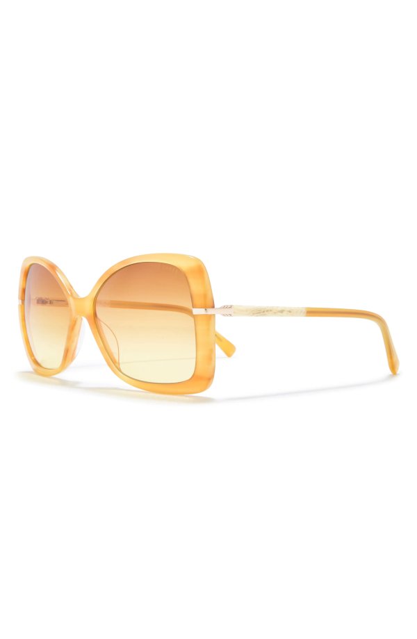 58mm Butterfly Sunglasses