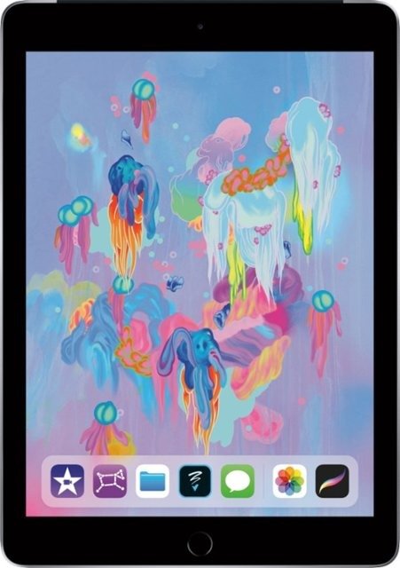 iPad 6th Wi-Fi + Cellular 32GB (Verizon Wireless) - 深空灰