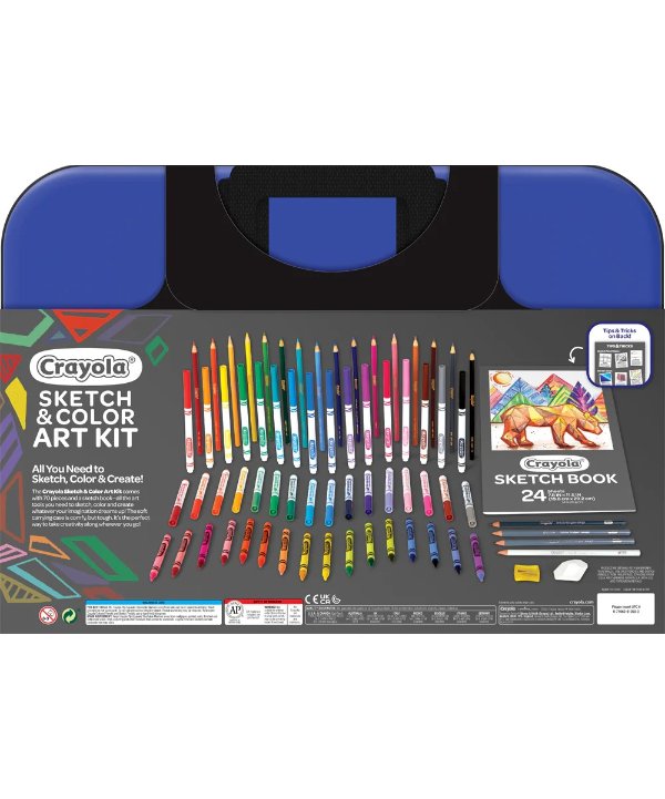 | Sketch & Color Art Supply Kit