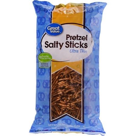 Ultra Thin Salty Pretzel Sticks 16 oz