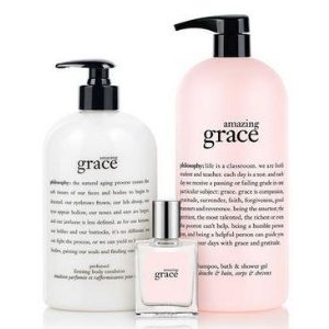自然哲理Amazing Grace三件套洗浴护体产品（大瓶装）
