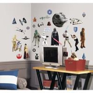 Roommates Rmk1586Scs Star Wars Classic Peel And Stick Wall Decals