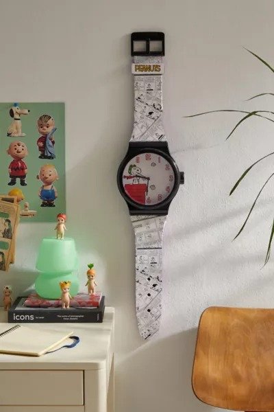 Peanuts Wristwatch Wall Clock