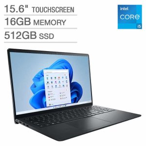 Dell Inspiron 15 Touchscreen Laptop (i5-1235U, 16GB, 512GB)