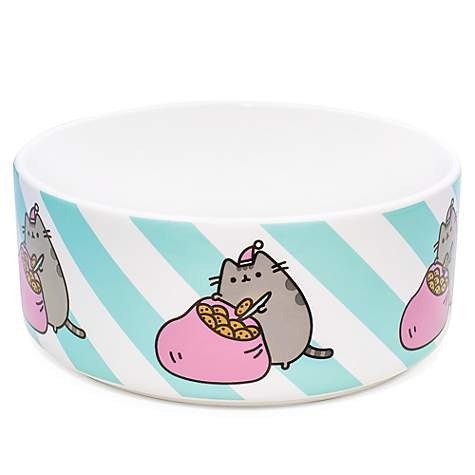 Sack of Cookies Ceramic Donut Cat Bowl | Petco