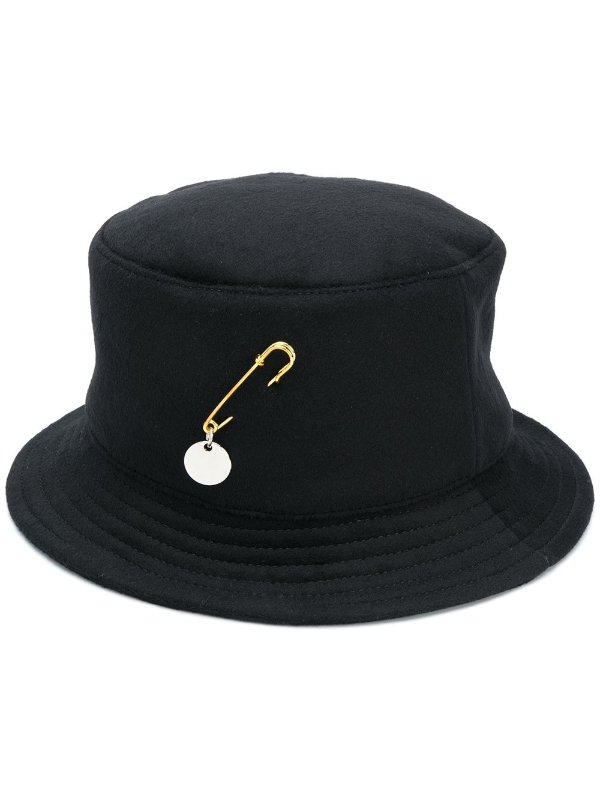 pin-detail bucket hat