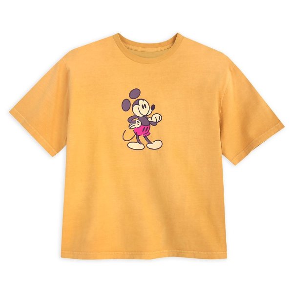 Mickey Mouse Genuine Mousewear T-Shirt for Women – Gold | shopDisney