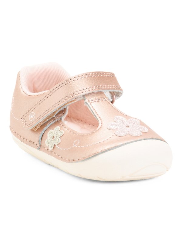 Leather Soft Motion Mary Jane Flats (infant, Toddler) | Toddler Girls' Shoes | Marshalls