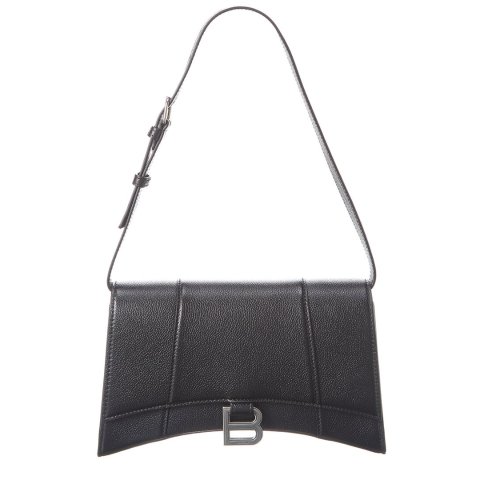BalenciagaHourglass Sling Leather Shoulder Bag