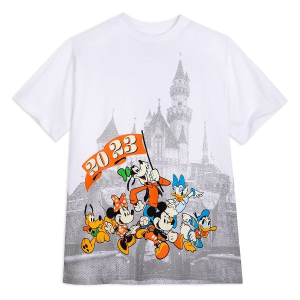 Mickey Mouse and Friends Parade T-Shirt for Adults – Disneyland 2023 | shopDisney