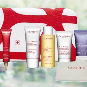 With any $100 or $200 order @ Clarins