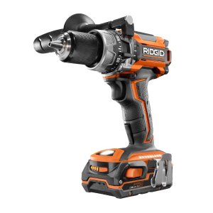 RIDGID 18-Volt Lithium-Ion Cordless Brushless 1/2 in. Compact Hammer Drill with (2) 1.5 Ah Batteries and 18-Volt Charger