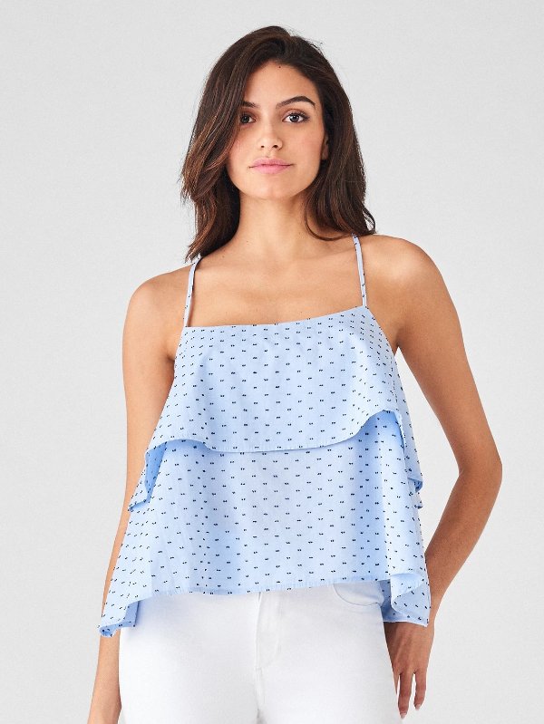 Downing St Tank | Blue Dotted