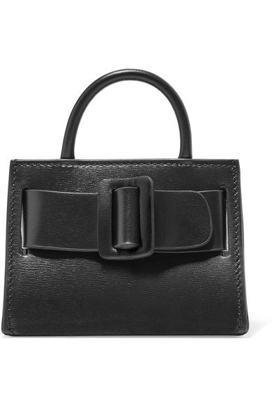 Bobby mini buckled leather tote