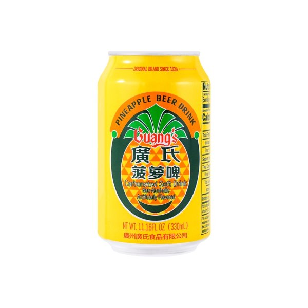 广氏 菠萝啤 果味型汽水 330ml