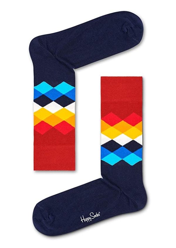 , Colorful Premium Cotton Patterned Fun Socks for Men and Women