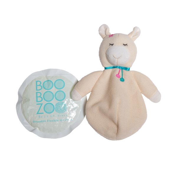 BooBooZoo First Aid Cool Pack for Babies, Toddlers and Kids, Llama