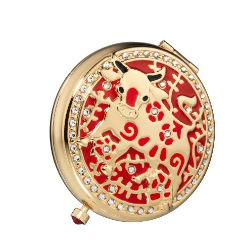 Year of the Ox Double Wear Pressed Powder Compact