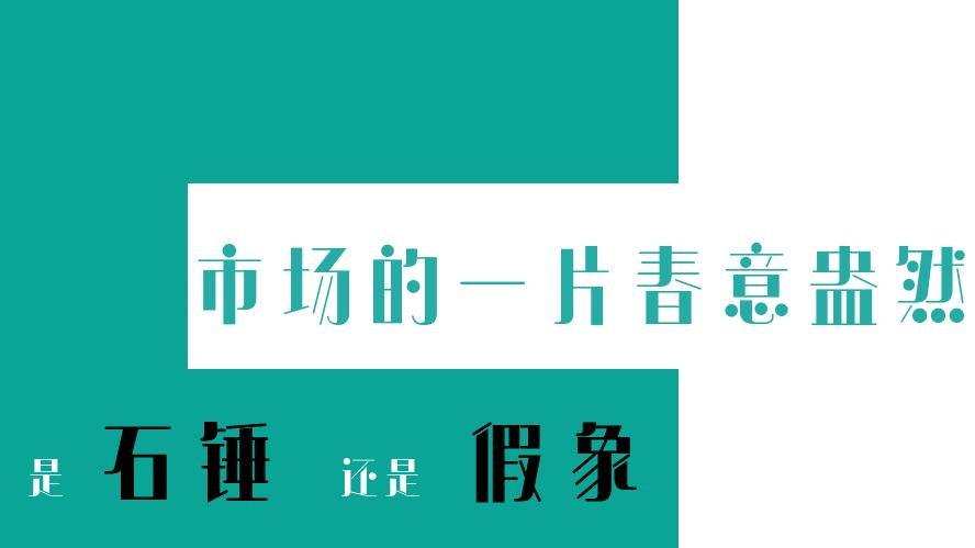 市场的一片春意盎然，是石锤还是假象？