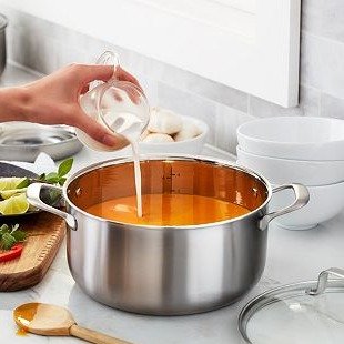 Architect® Stainless Steel 8-Qt. Stockpot & Lid, Created for Macy's