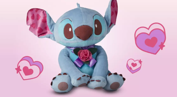 Stitch Plush – Valentine's Day – Small 10'' | shopDisney
