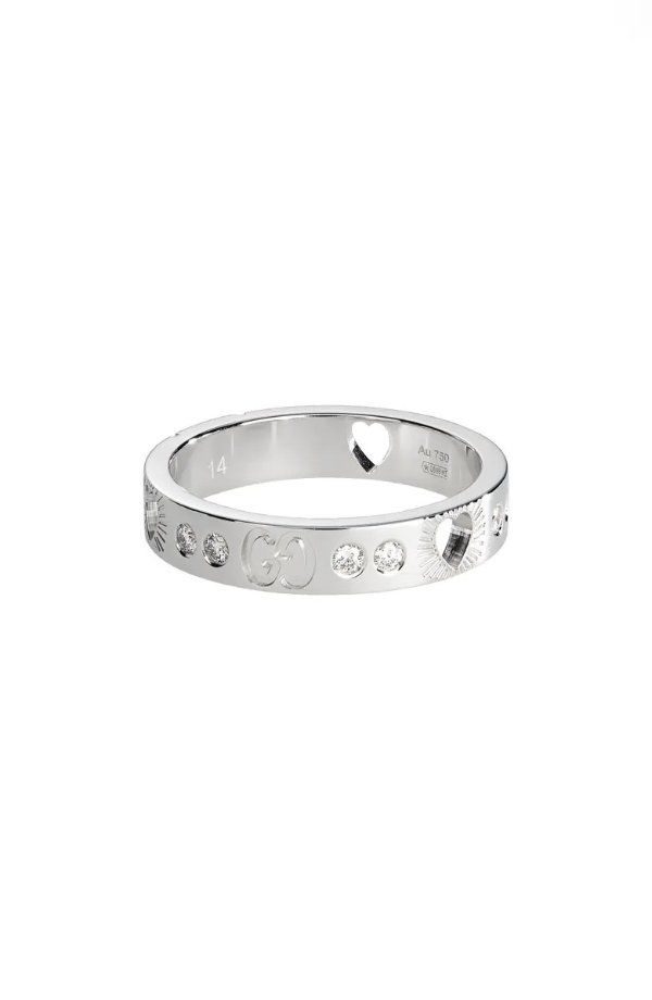 Icon Diamond Band Ring