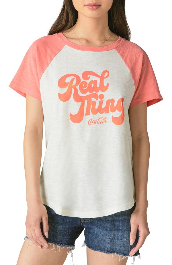 Real Thing Cotton Graphic Tee